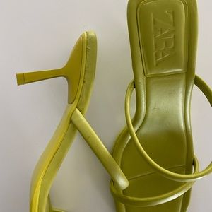 Zara Strappy Heeled Leather Sandals